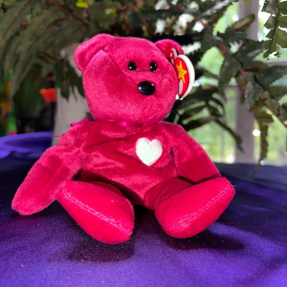 VTG & NWT 📌 TY  Valentina Beanie Baby with ODDITY